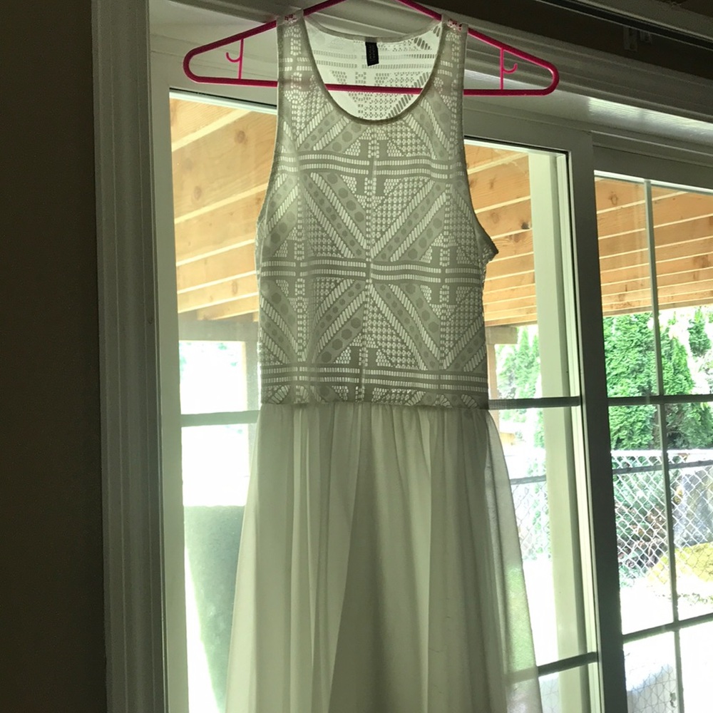 White dress